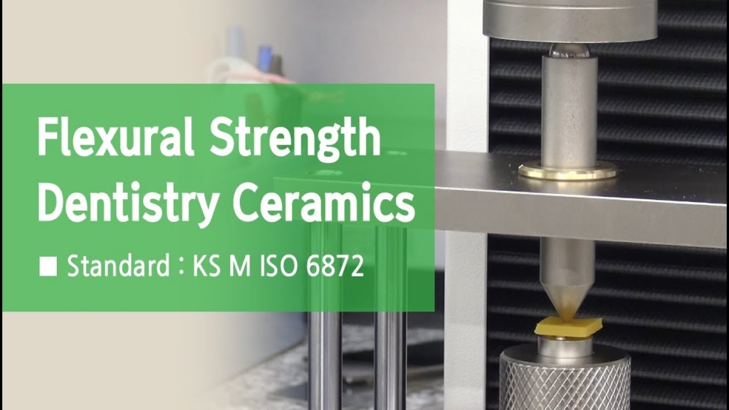 Flexual strength dentistry ceramics<br>(ISO 6872)