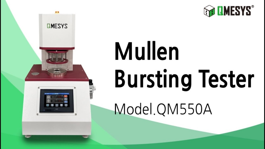 Mullen Bursting Tester<br>(Model.QM550A/ISO 2758)