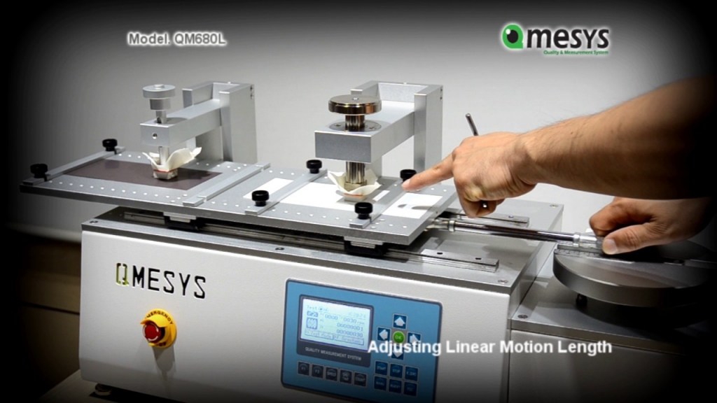 Linear abrasion test<br>(Model.QM680L)